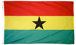 Ghana Nylon Flag