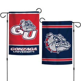 Gonzaga Bulldogs Red 12.5” x 18" College Garden Flag