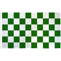 Green Checkered Flag