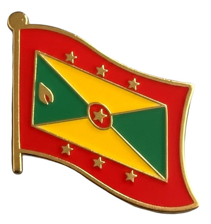 Grenada World Flag Single Pin