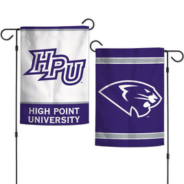 High Point Purple Panthers 12.5” x 18" College Garden Flag