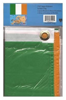 Ireland polyester in its packaging