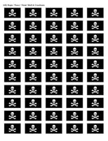 Jolly Roger Sheet Stickers