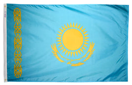 Kazakhstan Nylon Flag