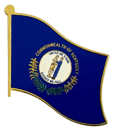 Kentucky Single Flag Pin