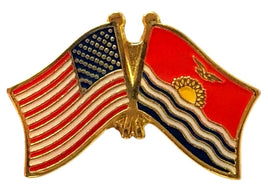 Kiribati Friendship Flag Lapel Pins