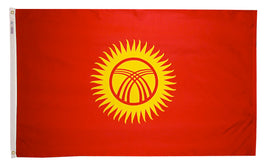 Kyrgyzstan Nylon Flag