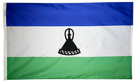 Lesotho Nylon Flag