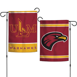 Louisiana Monroe Warhawks 12.5” x 18" College Garden Flag