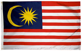 Malaysia Nylon Flag