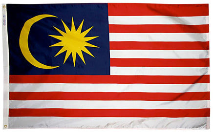 Malaysia Nylon Flag