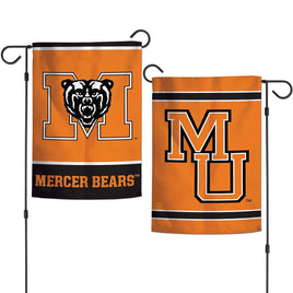 Mercer Bears 12.5” x 18″ College Garden Flag