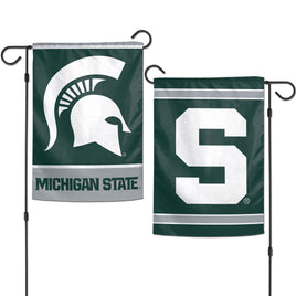 Michigan State Spartans 12.5” x 18″ College Garden Flag