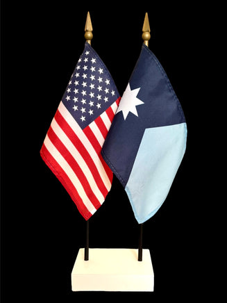 Minnesota North Star Miniature Flag Set