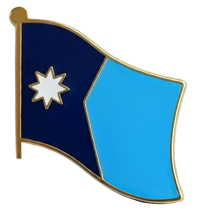 Minnesota State Flag Single Pin