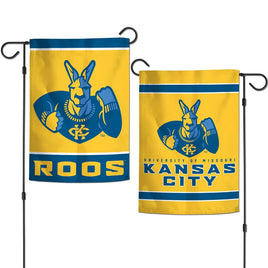 Missouri Kansas City Roos 12.5” x 18″ College Garden Flag
