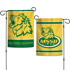 Missouri Southern Lions 12.5” x 18″ College Garden Flag