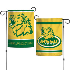 Missouri Southern Lions 12.5” x 18" College Garden Flag