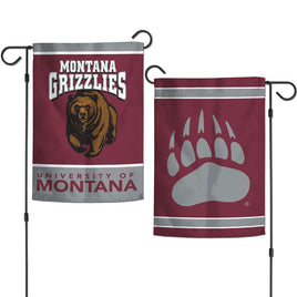 Montana Grizzlies 12.5” x 18" College Garden Flag