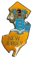 State Map Shape Pins Flag Background