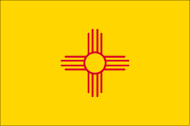 New Mexico Polyester State Flag - 3'x5'