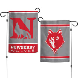 Newberry Wolves 12.5” x 18" College Garden Flag