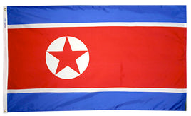 North Korea Nylon Flag