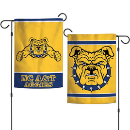 North Carolina A & T Aggies 12.5” x 18" College Garden Flag
