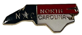North Carolina State Lapel Pin - Map Shape (Updated Version)
