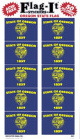 Flag-It State Stickers - 50 per pack