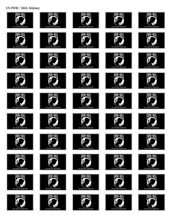 POW Sheet Stickers