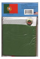 Portugal polyester flag in its packaging