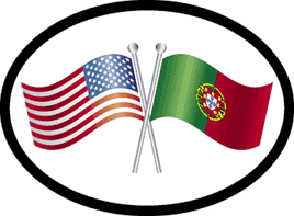 Portugal Oval Friendship Decal