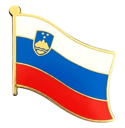 Slovenia Single Flag State Pin