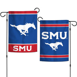 Southern Methodist Mustangs 12.5” x 18″ College Garden Flag