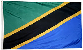 Tanzania Nylon Flag