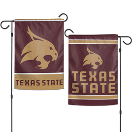 Texas State Bobcats 12.5” x 18" College Garden Flag