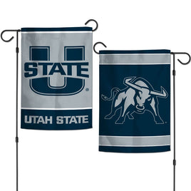 Utah State Aggies 12.5” x 18″ College Garden Flag