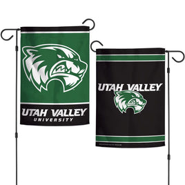 Utah Valley Wolverines 12.5” x 18″ College Garden Flag