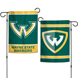 Wayne State Warriors 12.5” x 18" College Garden Flag
