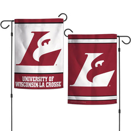 Wisconsin La Crosse Eagles 12.5” x 18" College Garden Flag