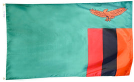 Zambia Nylon Flag