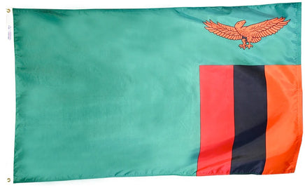Zambia Nylon Flag