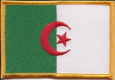 Algeria World Flag Patch