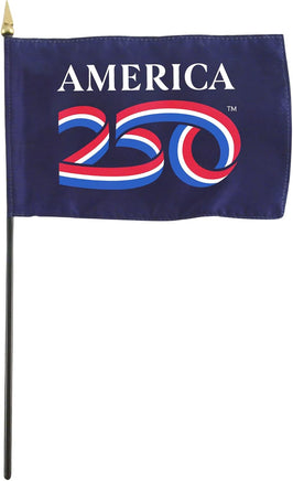 Miniature American 250th Flag