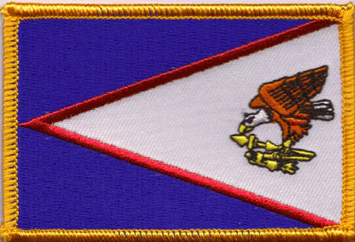 American Samoa World Flag Patch