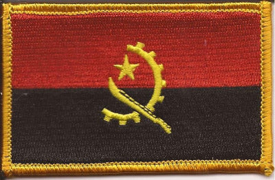 Angola World Flag Patch