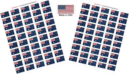Australia flag sheet stickers