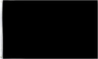 Black Polyester Flag