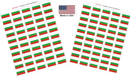 Bulgaria flag sheet stickers